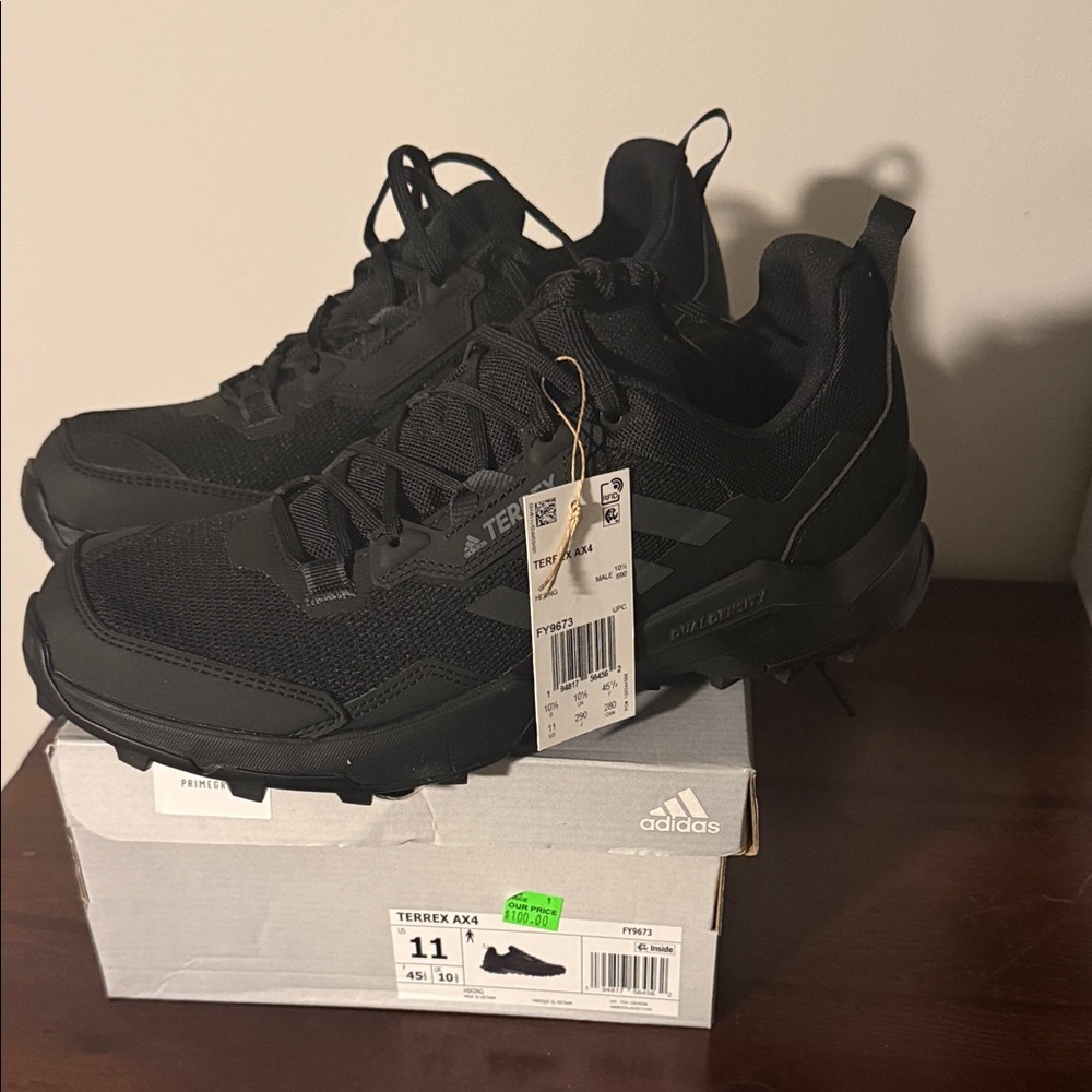 adidas Men's Black Terrex Trail Running Shoes